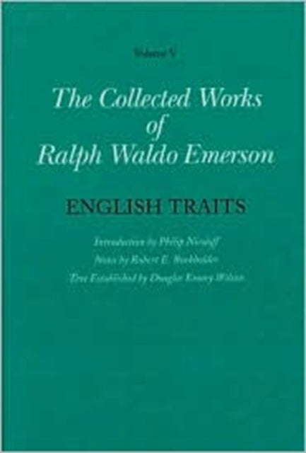 Book cover of: Collected Works of Ralph Waldo Emerson