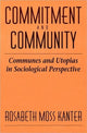 Book cover of: Commitment and Community. By: Rosabeth Moss Kanter