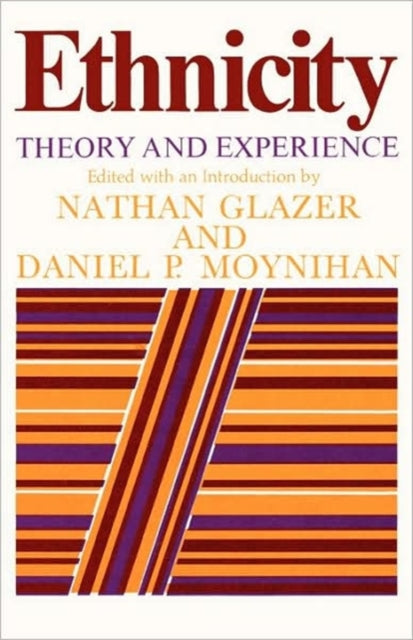 Book cover of: Ethnicity. By: Nathan Glazer
