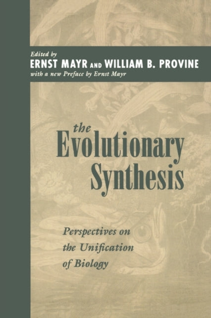 Book cover of: Evolutionary Synthesis. By: Ernst Mayr