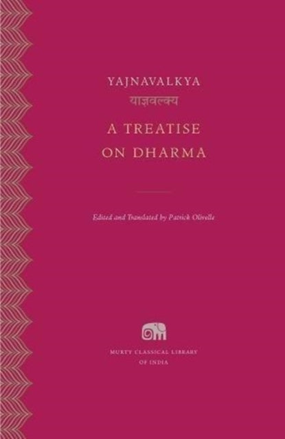 Book cover of: Treatise on Dharma. By: Yajnavalkya