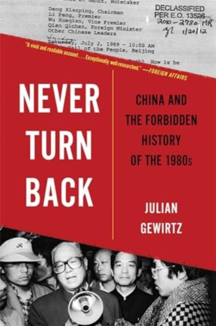 Book cover of: Never Turn Back. By: Julian Gewirtz