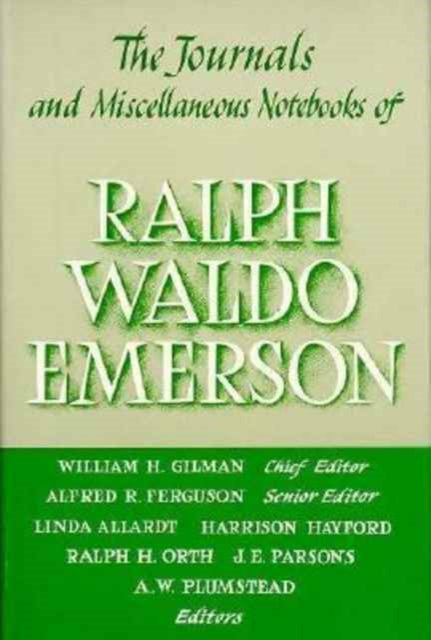 Book cover of: Journals and Miscellaneous Notebooks of Ralph Waldo Emerson. By: Ralph Waldo Emerson