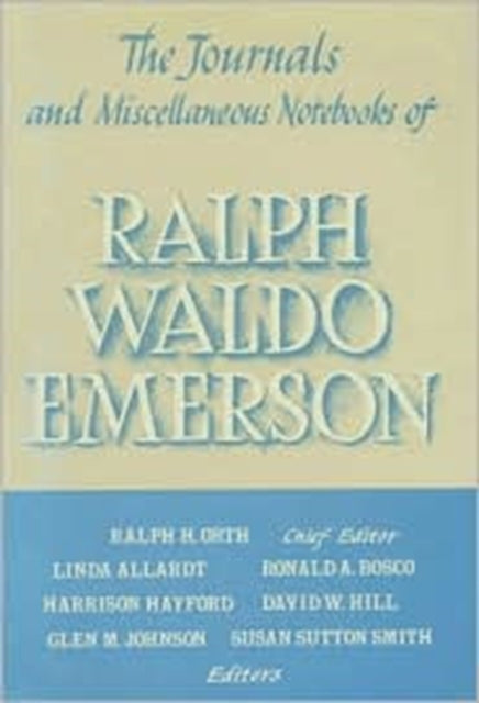 Book cover of: Journals and Miscellaneous Notebooks of Ralph Waldo Emerson. By: Ralph Waldo Emerson
