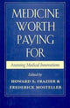 Book cover of: Medicine Worth Paying For