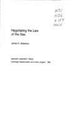 Book cover of: Negotiating the Law of the Sea