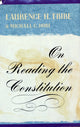 Book cover of: On Reading the Constitution. By: Laurence H. Tribe
