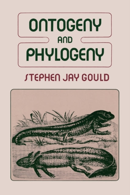 Book cover of: Ontogeny and Phylogeny. By: Stephen Jay Gould