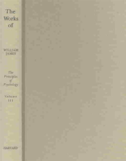 The Principles of Psychology