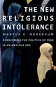 Book cover of: New Religious Intolerance. By: Martha Nussbaum