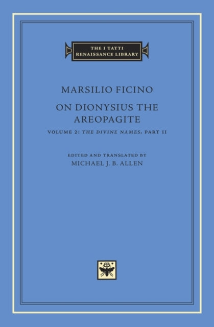 On Dionysius the Areopagite