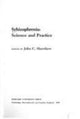 Book cover of: Schizophrenia. By: John C. Shershow