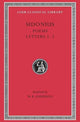 Book cover of: Poems. Letters. By: Sidonius Apollinaris Saint