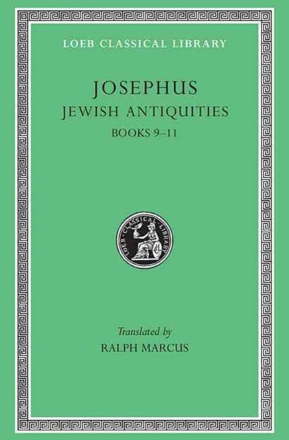 Book cover of: Jewish Antiquities, Volume IV. By: Flavius Josephus