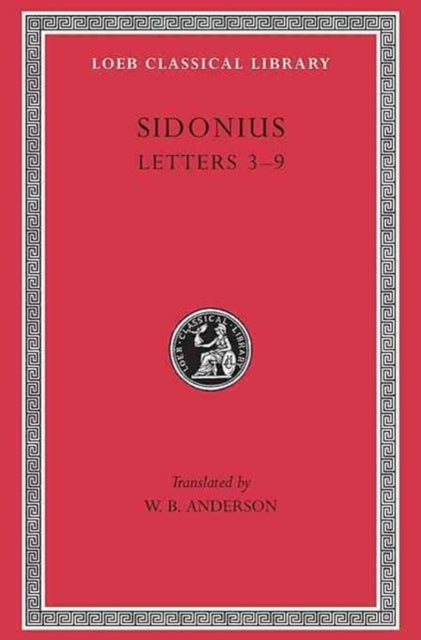 Book cover of: Letters. By: Sidonius Apollinaris Saint