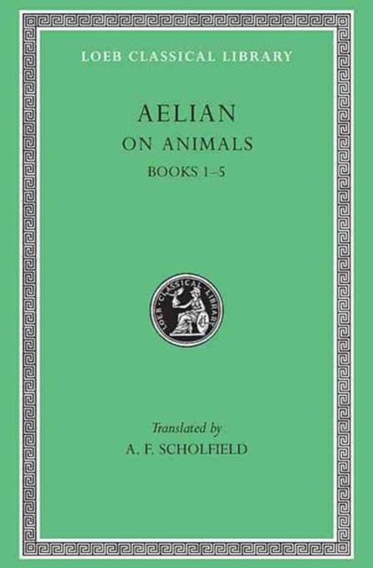 Book cover of: On Animals, Volume I