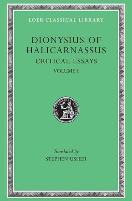 Book cover of: Critical Essays, Volume I