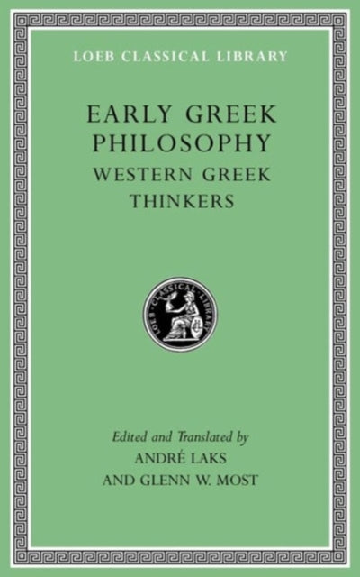 Book cover of: Early Greek Philosophy, Volume II
