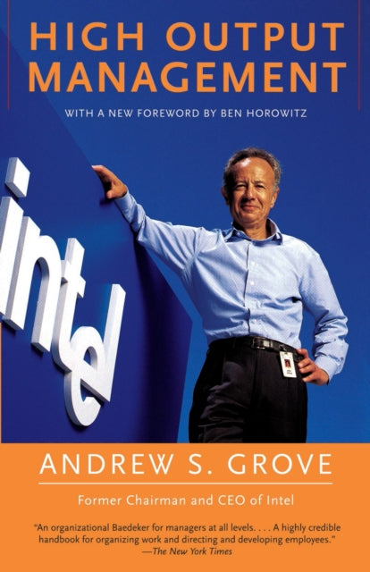 Book cover of: High Output Management