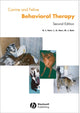 Book cover of: Canine and Feline Behavior Therapy. By: Benjamin L. Hart