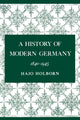Book cover of: History of Modern Germany, Volume 3. By: Hajo Holborn