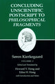Book cover of: Concluding Unscientific Postscript to Philosophical Fragments
