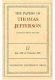 Book cover of: Papers of Thomas Jefferson, Volume 17. By: Thomas Jefferson