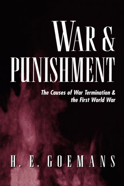 Book cover of: War and Punishment. By: H. E. Goemans