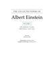 Book cover of: Collected Papers of Albert Einstein, Volume 7 (English). By: Albert Einstein