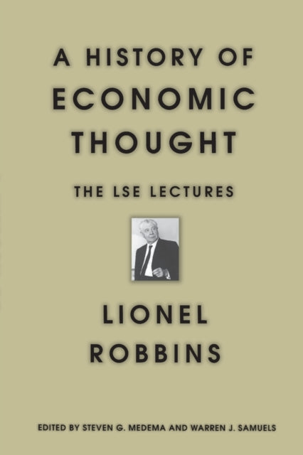 Book cover of: History of Economic Thought. By: Lionel Robbins