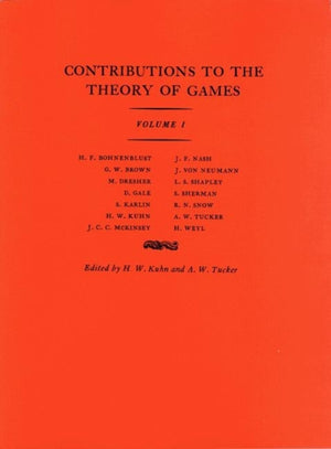 Contributions to the Theory of Games, Volume I