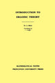 Book cover of: Introduction to Ergodic Theory