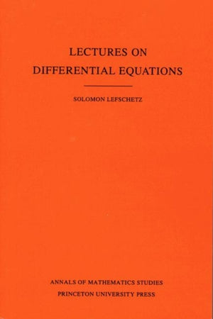 Lectures on Differential Equations