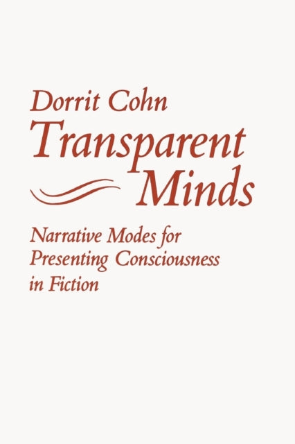 Book cover of: Transparent Minds. By: Dorrit Claire Cohn