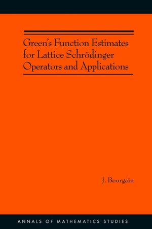 Green's Function Estimates for Lattice Schrodinger Operators and Applications