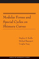 Book cover of: Modular Forms and Special Cycles on Shimura Curves. By: Stephen S. Kudla