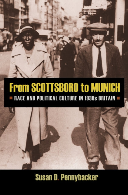 Book cover of: From Scottsboro to Munich. By: Susan D. Pennybacker