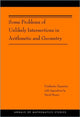 Book cover of: Some Problems of Unlikely Intersections in Arithmetic and Geometry. By: U. Zannier