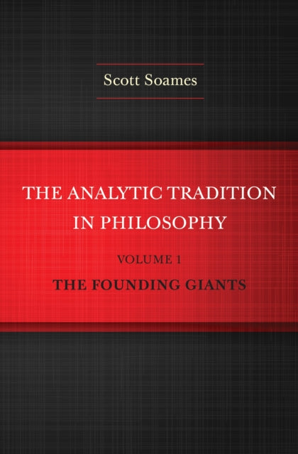 Book cover of: Analytic Tradition in Philosophy, Volume 1