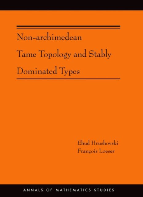 Book cover of: Non-Archimedean Tame Topology and Stably Dominated Types. By: Ehud Hrushovski
