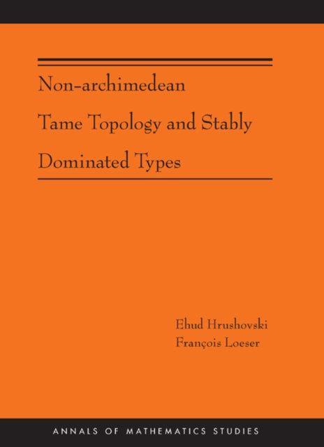 Book cover of: Non-Archimedean Tame Topology and Stably Dominated Types. By: Ehud Hrushovski