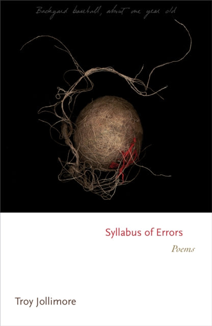 Book cover of: Syllabus of Errors. By: Troy Jollimore