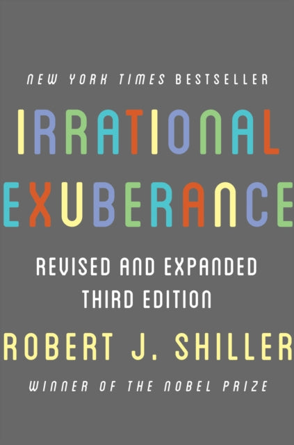 Book cover of: Irrational Exuberance. By: Robert J. Shiller