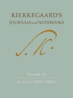 Kierkegaard's Journals and Notebooks Volume 10