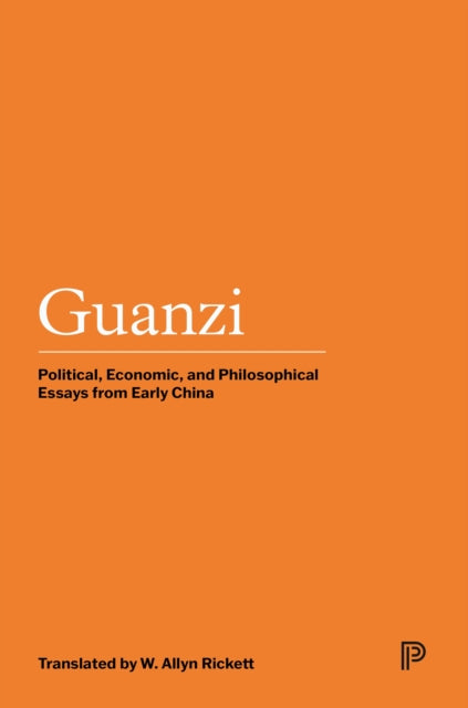 Book cover of: Guanzi. By: W. Allyn Rickett