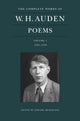 Book cover of: Complete Works of W. H. Auden: Poems, Volume I. By: W. H. Auden