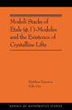 Book cover of: Moduli Stacks of Etale (?, G)-Modules and the Existence of Crystalline Lifts. By: Matthew Emerton
