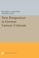 Book cover of: New Perspectives in German Literary Criticism. By: Richard E. Amacher