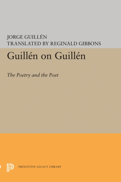 Book cover of: Guillen on Guillen. By: Jorge Guillén
