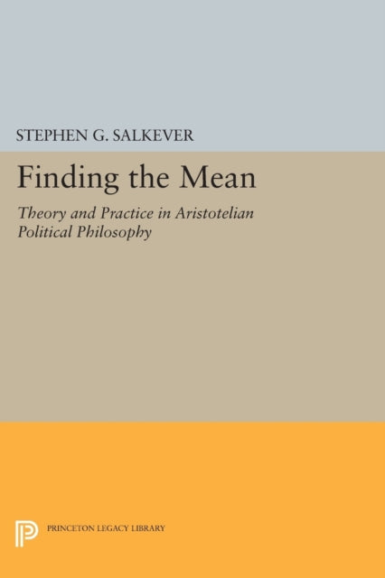 Book cover of: Finding the Mean. By: Stephen G. Salkever